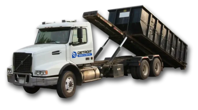 DETIRON-logo_onto_truck_photo DETIRON-logo_onto_truck_photo
